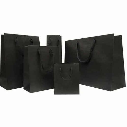 Gift Bag with Handles - Black