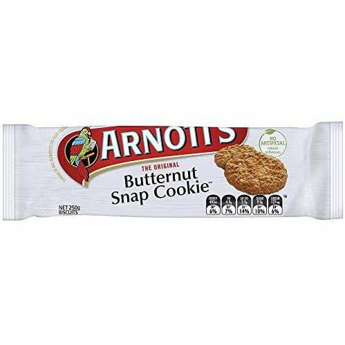 Arnott's Butternut Snap Cookies 250g
