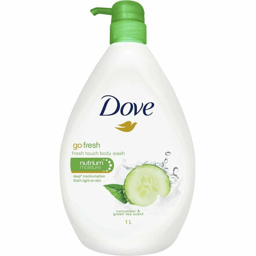 Dove Body Wash Refreshing Cucumber and Green Tea 1L