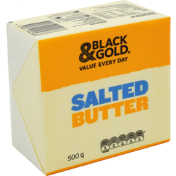 Black & Gold Butter Salted 500g
