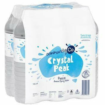 Community Co Spring Water 6 x 1.5L