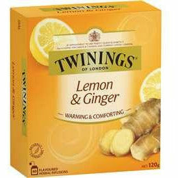 Twinings Lemon & Ginger Teabags 80pk