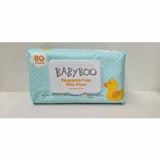 Baby Boo Unscented Wipes 80pk