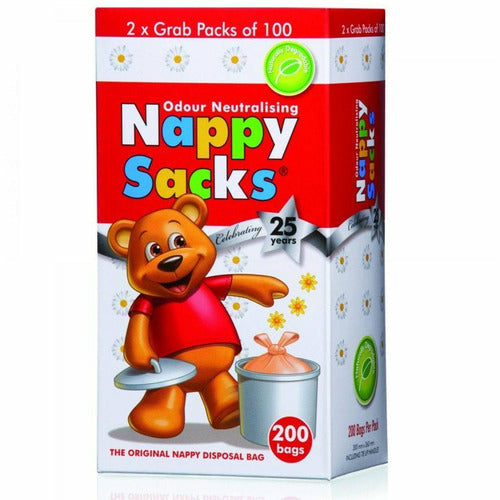 Nappy Sacks Disposal Bags 200pk