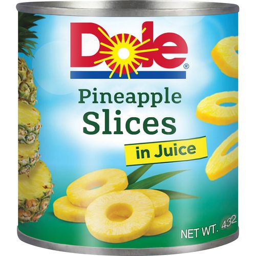 Dole Pineapple Slices in Juice 432g