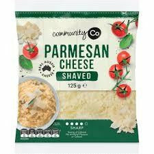 Community Co Parmesan Cheese Shaved 125g