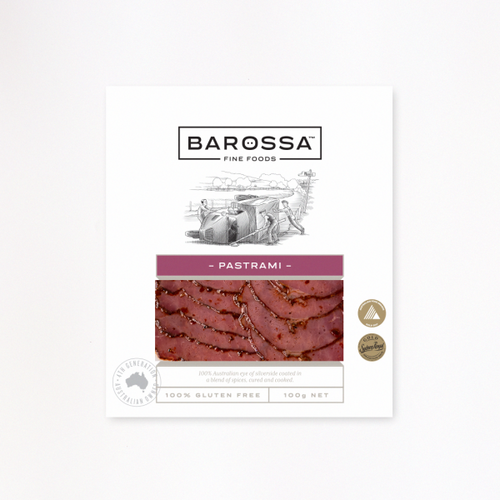 Barossa Fine Foods - Pastrami 100g