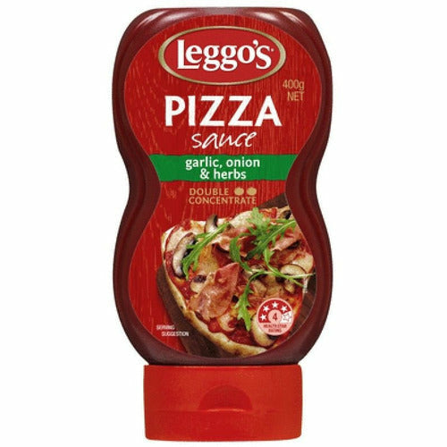 Leggo's Pizza Sauce Garlic, Onion & Herbs 400g