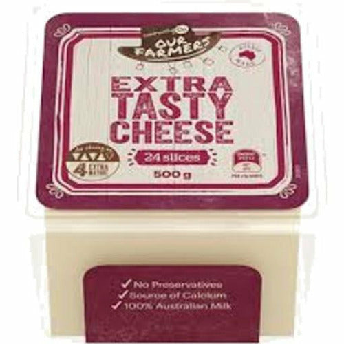 Community Co Extra Tasty Cheese Slices 500g