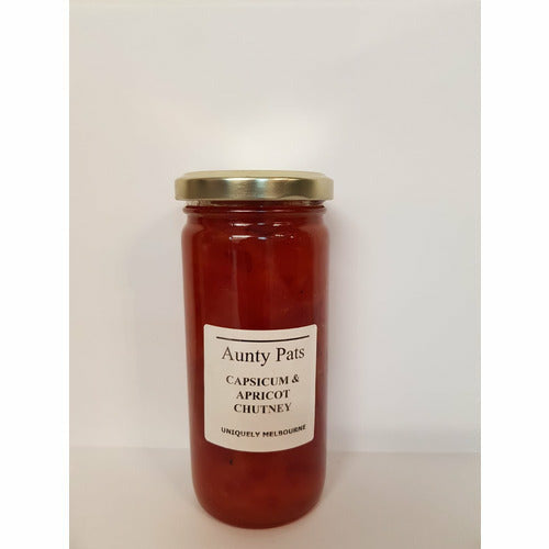 Aunty Pats Capsicum & Apricot Chutney