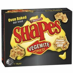 Shapes Biscuits - Vegemite & Cheese