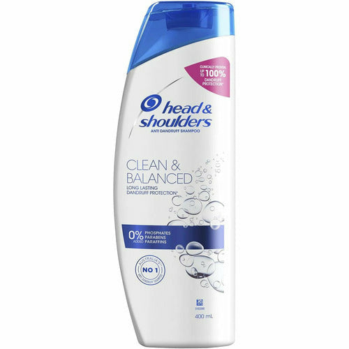 Head & Shoulders Clean & Balanced Anti Dandruff Shampoo 400ml
