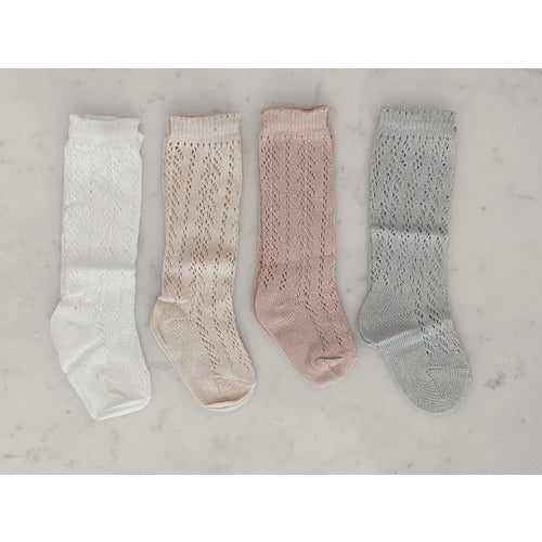 Romper&Co Cotton Lace Socks