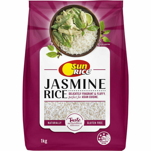 Sunrice Rice Jasmine 1kg