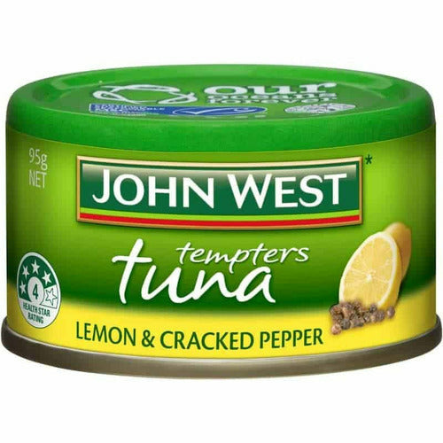 John West Tempters Tuna Lemon & Cracked Pepper 95g