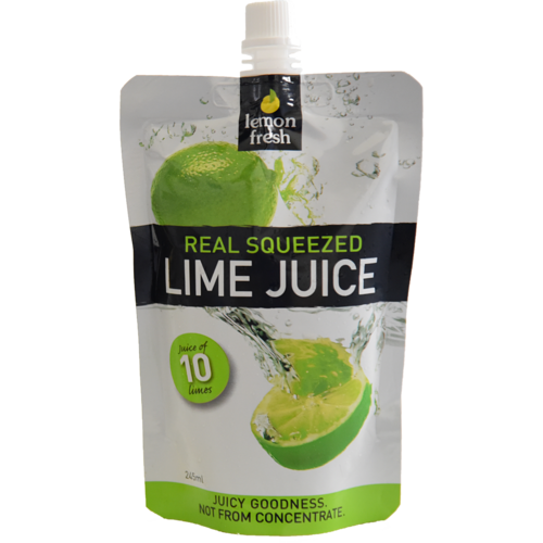 Lemon Fresh Real Squeezed Lime Juice 245ml