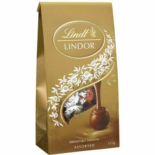 Lindt Lindor Chocolate Balls Assorted Bag 125g