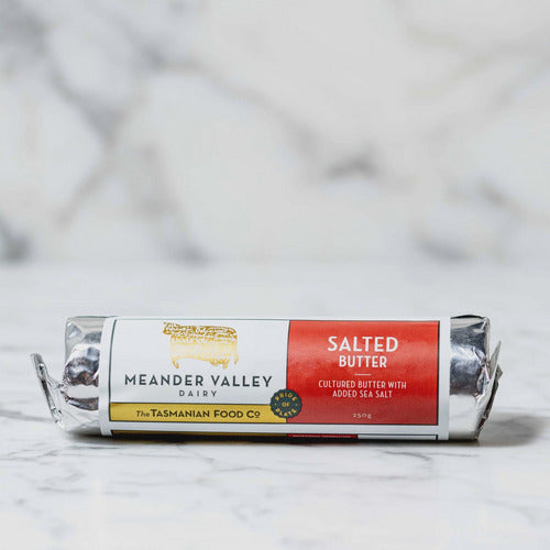 Meander Valley Dairy Salted Cultured Butter - 250g
