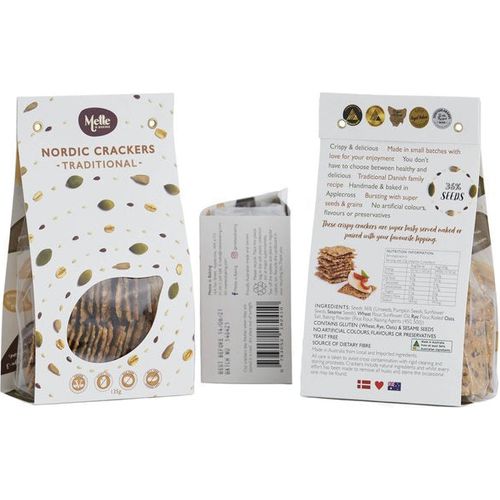 Mette Nordic Crackers | 135g - Traditional