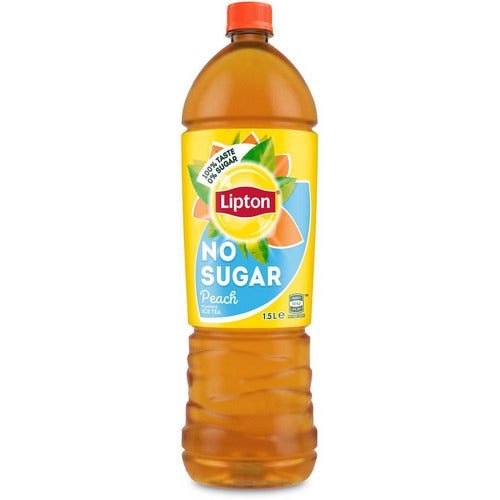 Lipton Iced Tea 1.5L - No Sugar Peach