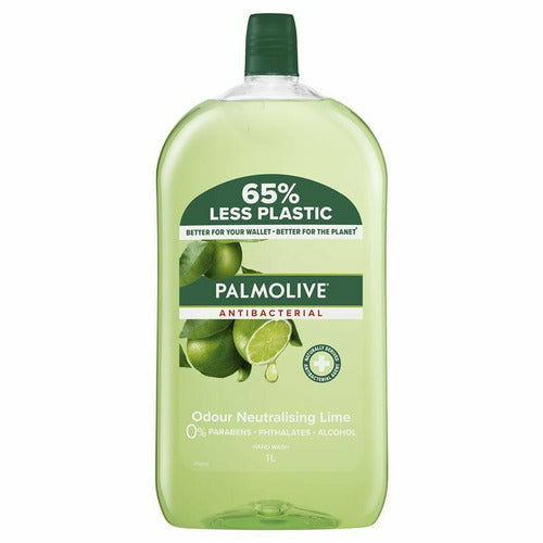 Palmolive Hand Wash Antibacterial Lime Refill 1L