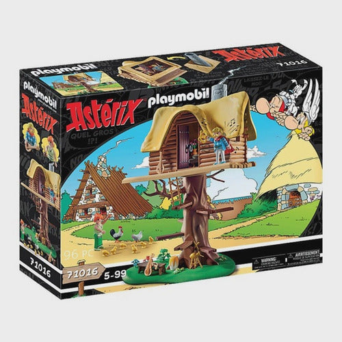 Playmobil Asterix  Cacafonix with Tree House