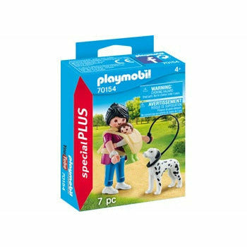 Playmobil Mother with Baby and Dog
