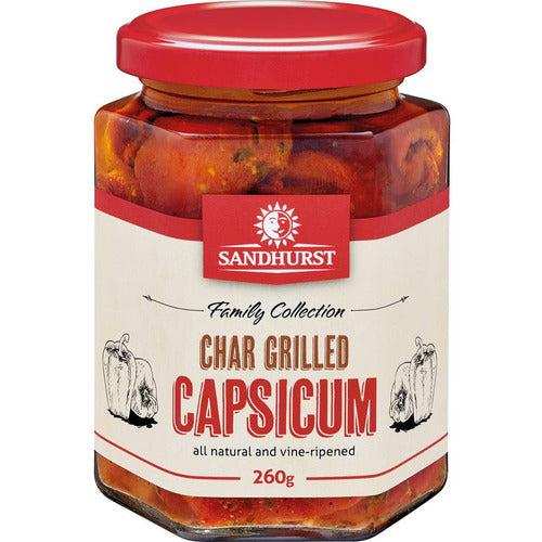 Sandhurst Char Grilled Capsicum 260g