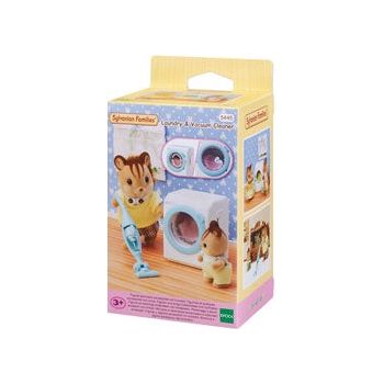 Sylvanian Families Laundry and Vacuum Cleaner