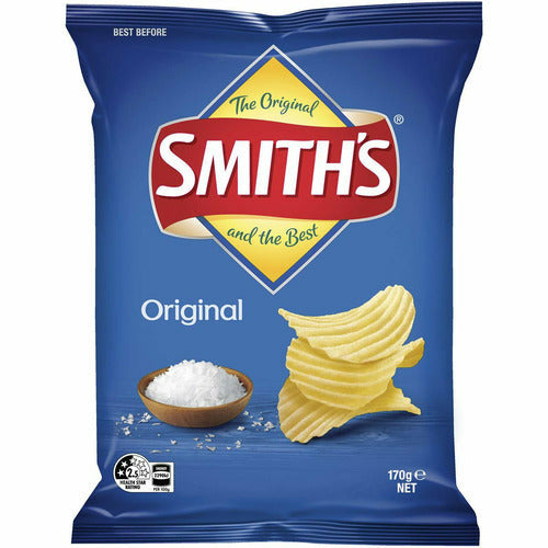 Smith's Crinkle Cut Chips Original 170g