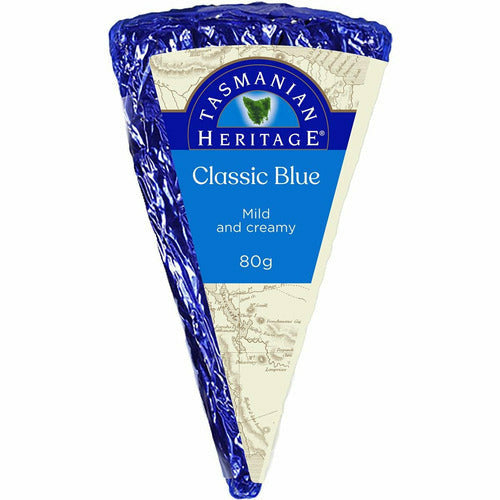 Tasmanian Heritage Blue Cheese  80g