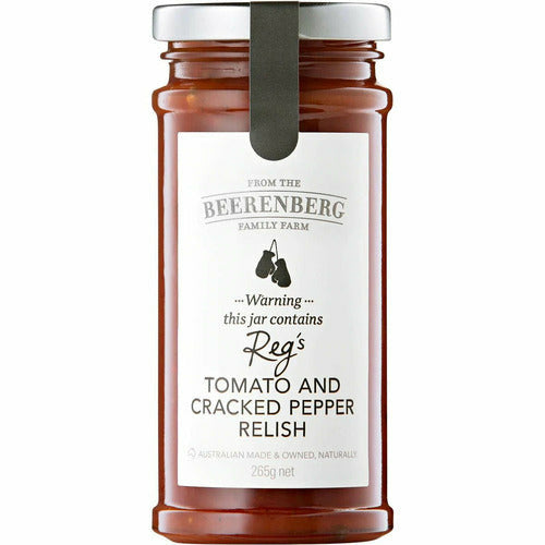 Beerenberg Tomato & Cracked Pepper Relish 265g